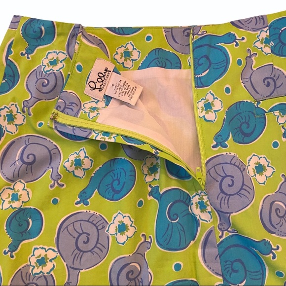 Vintage Lilly Pulitzer Skirt white label size 4 - Picture 3 of 9